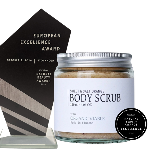 Salt body scrub